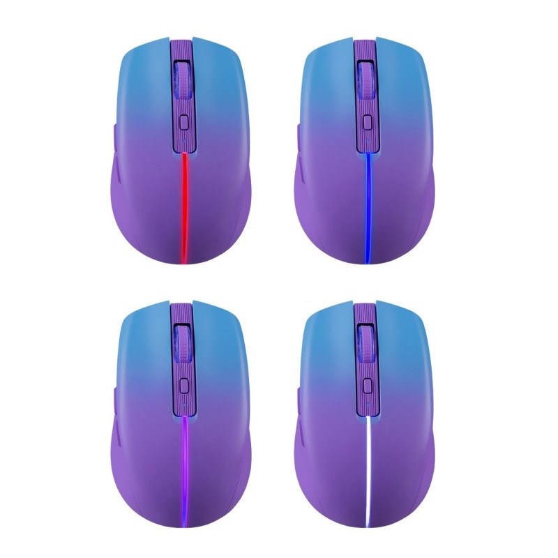Miš DEFENDER MYSTERY MM-301 RF+BT ljubičasti 1600dpi 6P-8