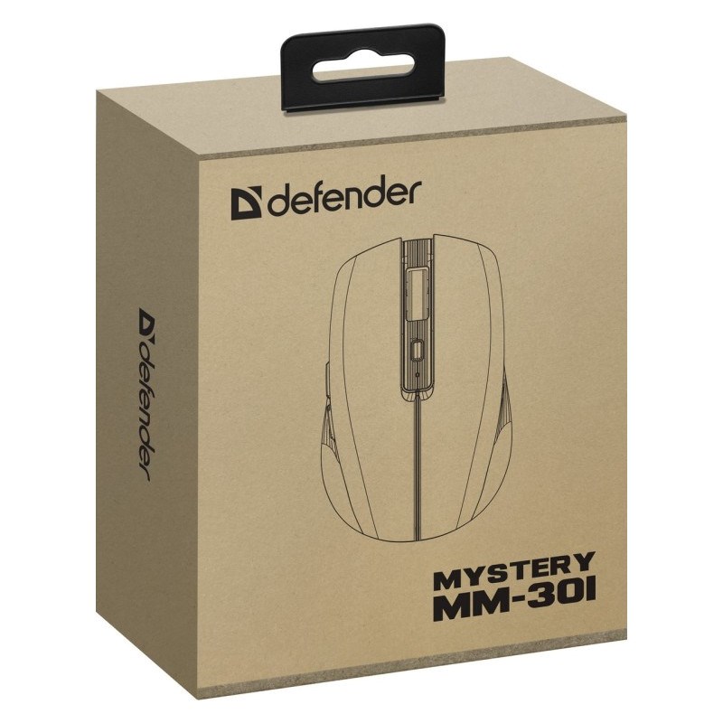 Miš DEFENDER MYSTERY MM-301 RF+BT ljubičasti 1600dpi 6P-4