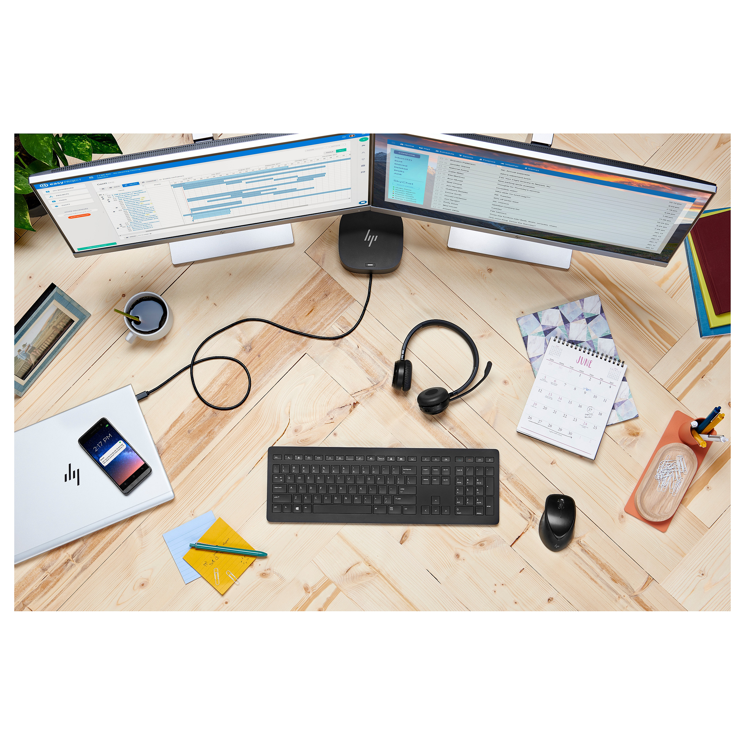 Miš HP WIRELESS PREMIUM MOUSE (bežični, ambidextrous, crna boja)-3