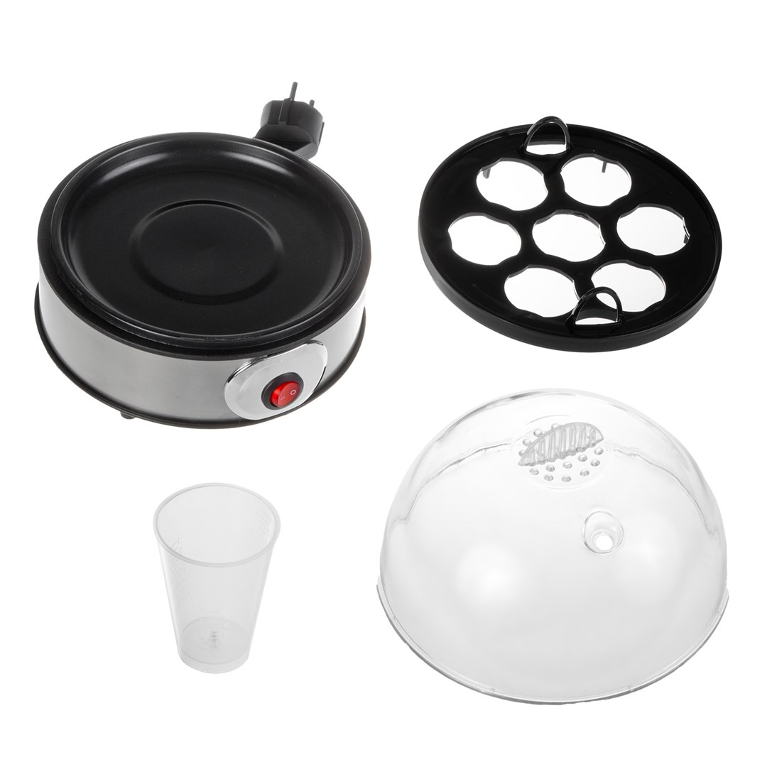 GreenBlue automatic egg cooker, 400W power, up to 7 eggs, measuring cup, 220-240V~, 50 Hz, GB572-3