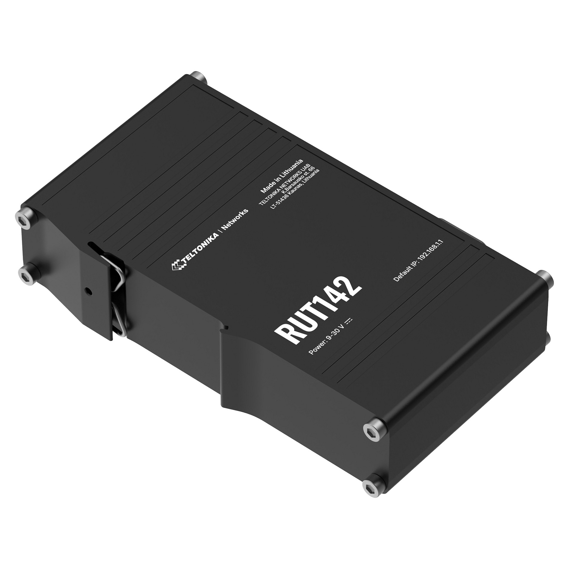 Teltonika RUT142 industrijski router (WiFi 4, 2x LAN, RS232, PoE, IP30)-2
