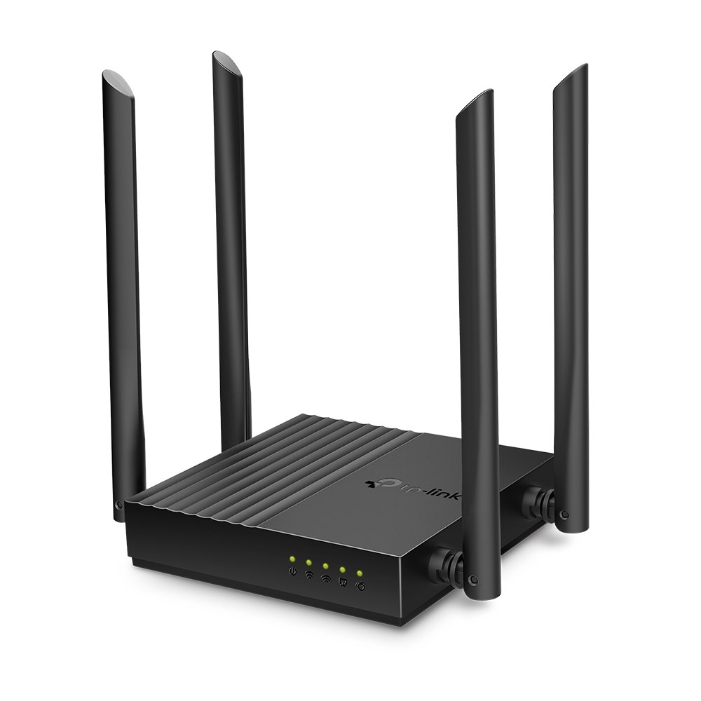 TP-Link ARCHER A64 wireless router Gigabit Ethernet Dual-band (2.4 GHz / 5 GHz) Black-1