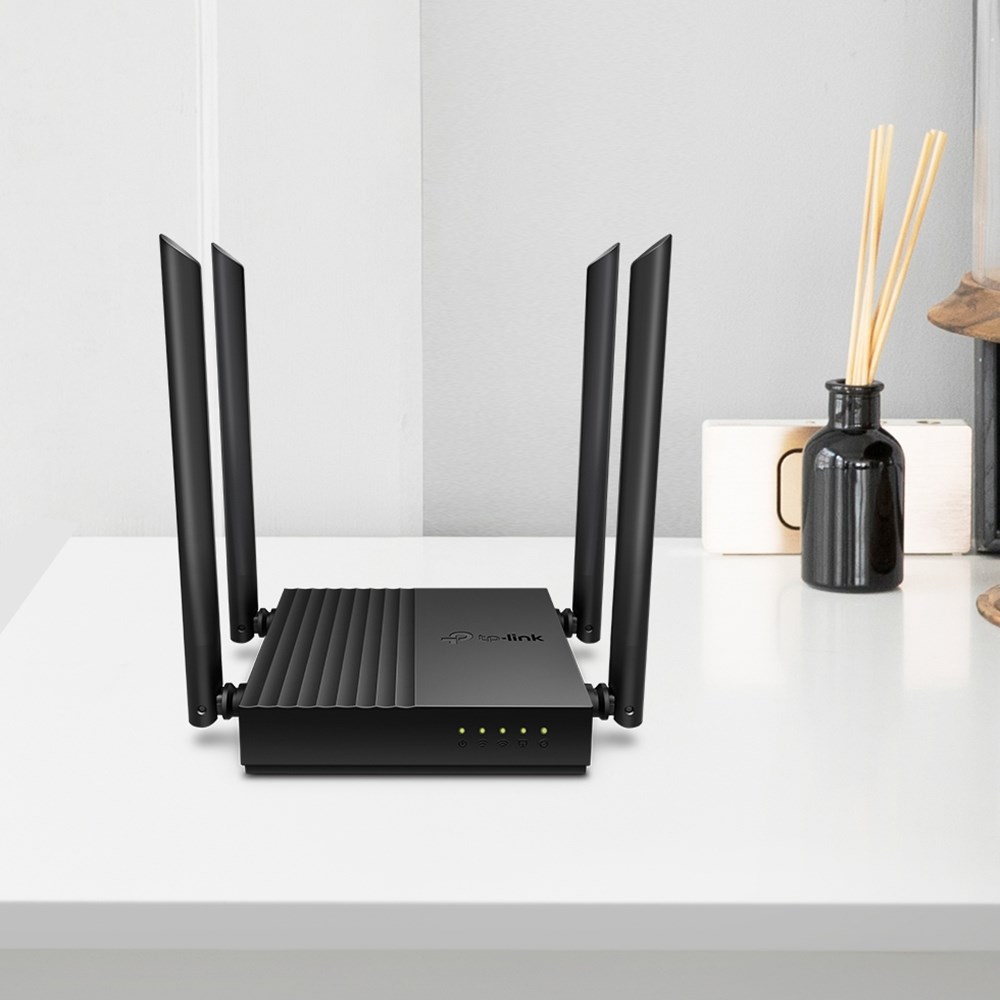 TP-Link ARCHER A64 wireless router Gigabit Ethernet Dual-band (2.4 GHz / 5 GHz) Black-3