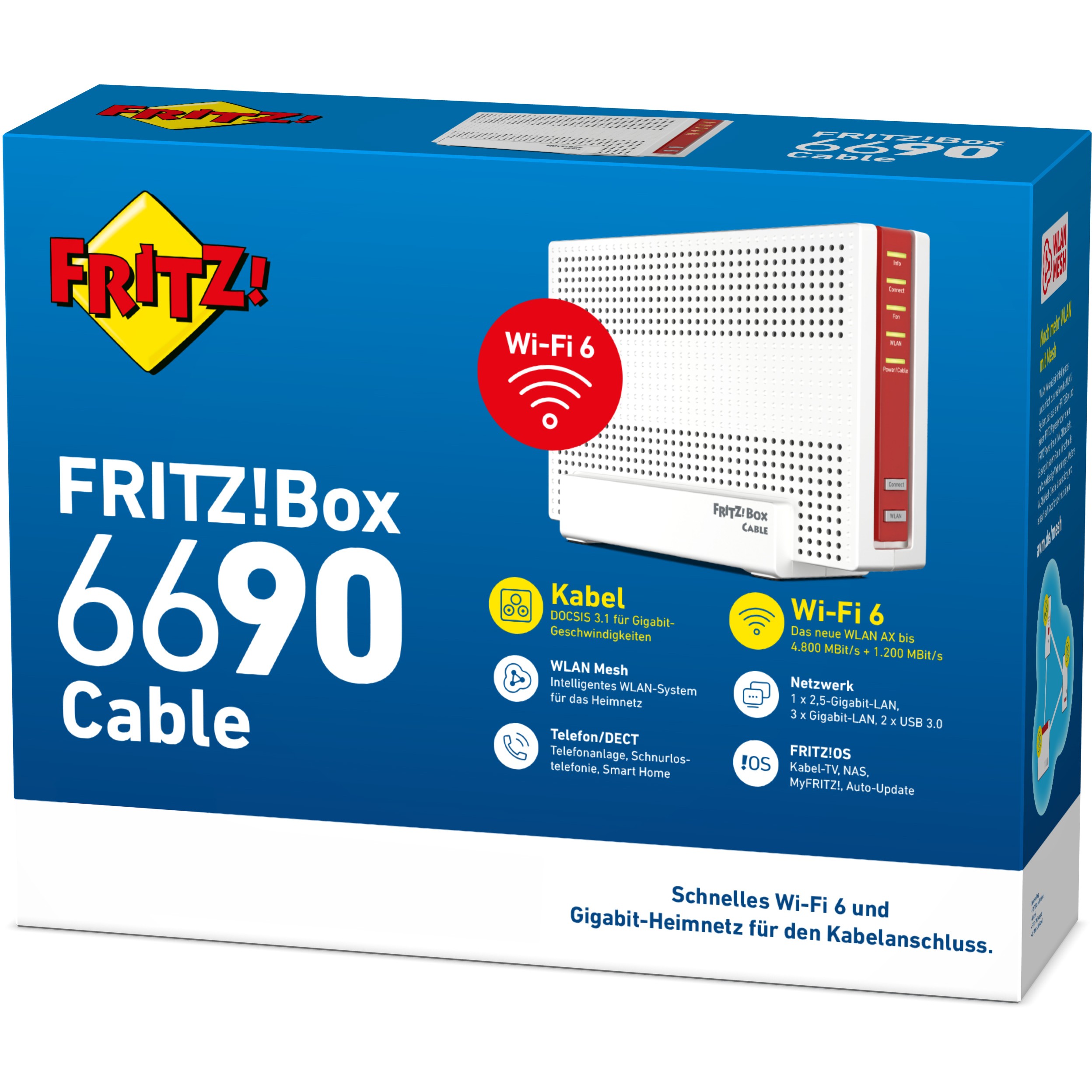 Modem usmjerivač AVM FRITZ!Box 6690 Cable-5
