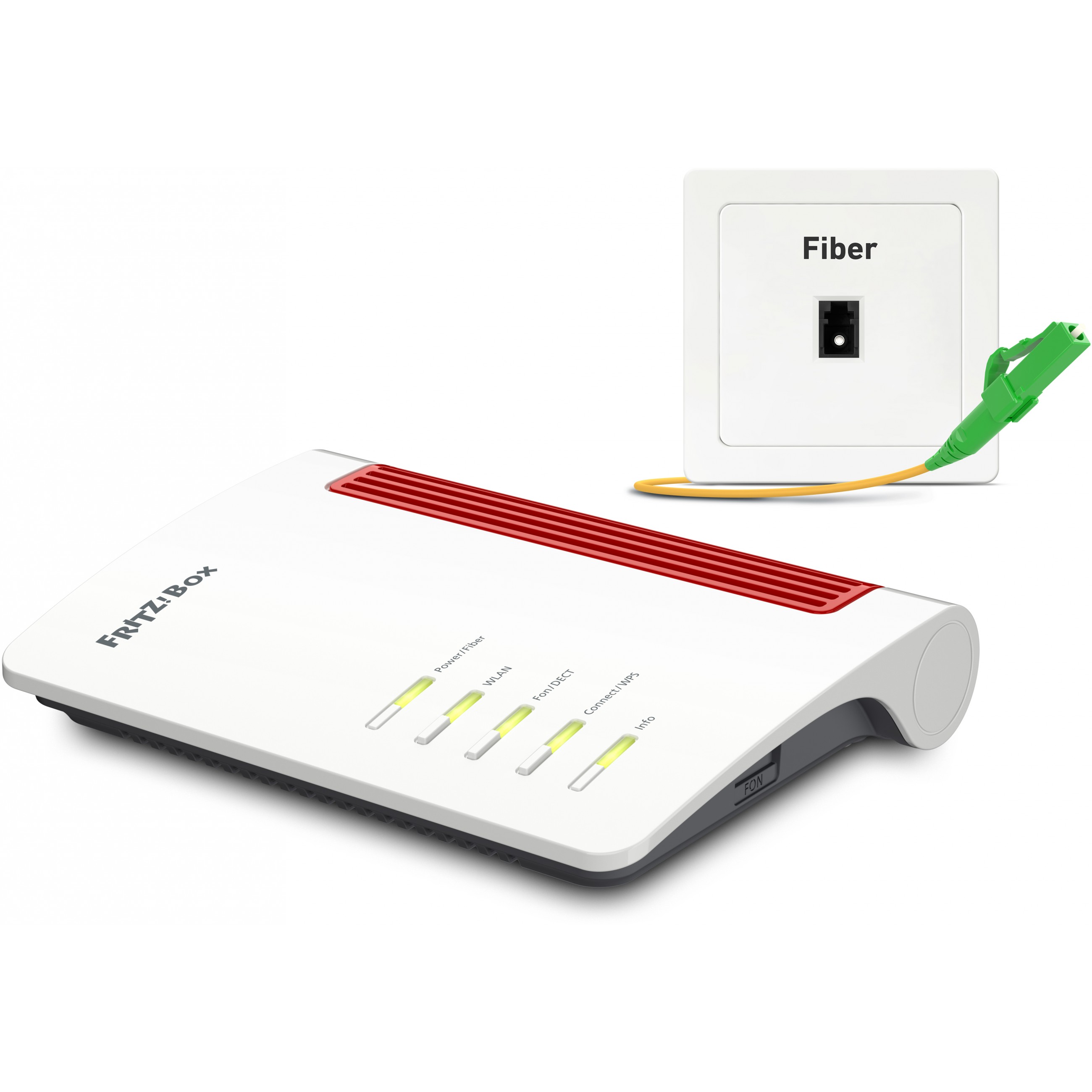 Bežični router FRITZ!BOX 5530 (Gigabit Ethernet, Dual-band 2.4 GHz / 5 GHz, Bijeli)