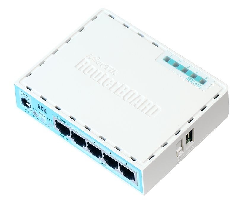 Router MIKROTIK hEX RB750Gr3 (5x Gigabit Ethernet, 880MHz CPU, 256MB RAM, RouterOS L4)-0