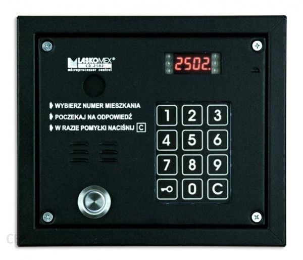 Audio panel s čitačem ključeva LASKOMEX CP-2503TP (crna, 'Dallas')