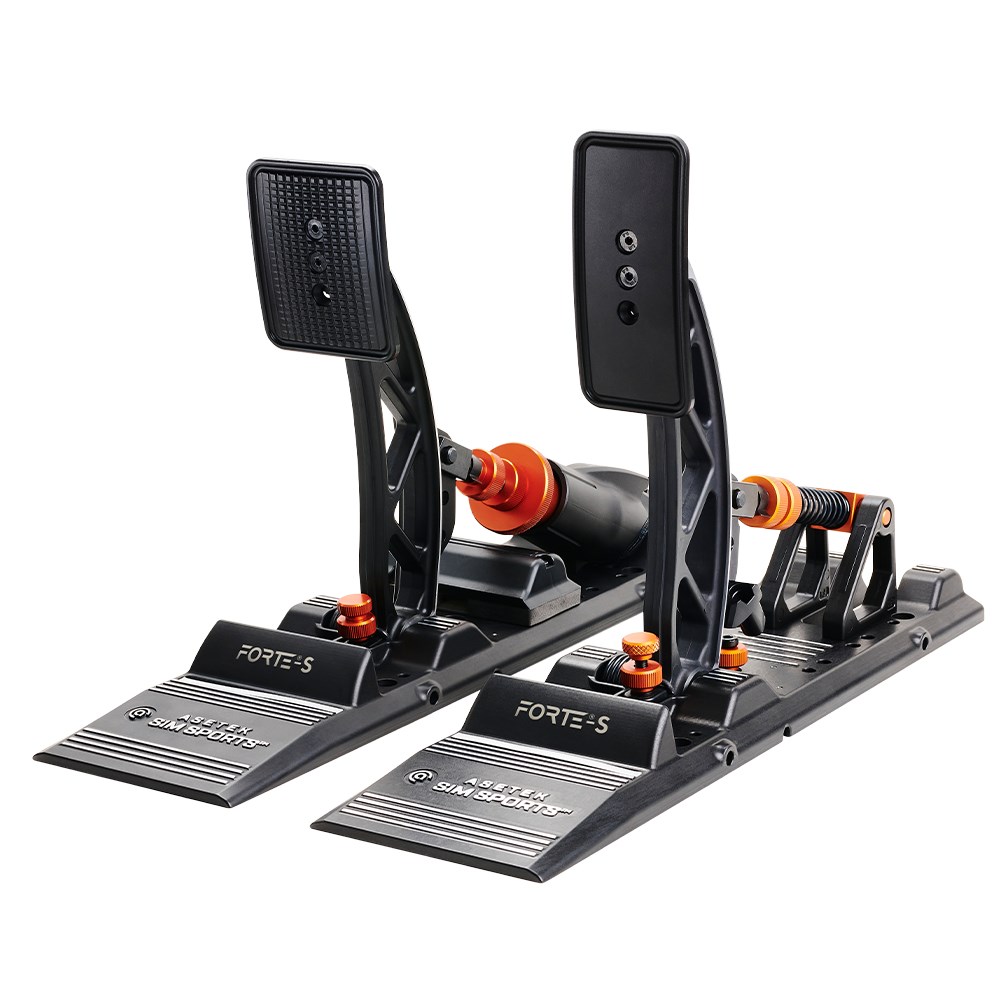 Sim Racing Pedale ASETEK SimSports Forte S Brake & Throttle-0