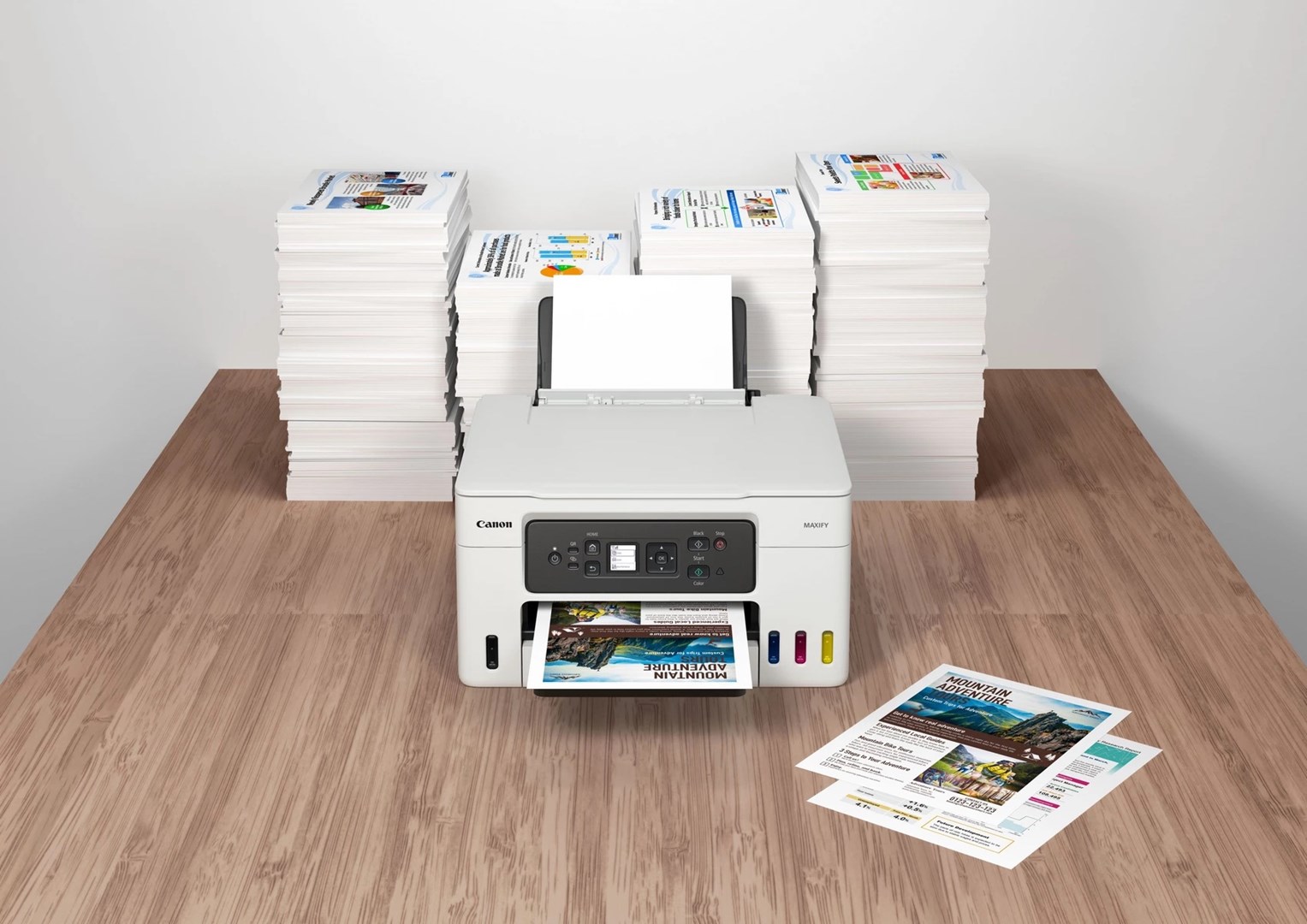 Multifunkcijski printer CANON MAXIFY GX3050 (tintni s punjivim spremnicima tinte, u boji, ispis/kopiranje/skeniranje, A4, automatski duplex, Wi-Fi, USB)-5