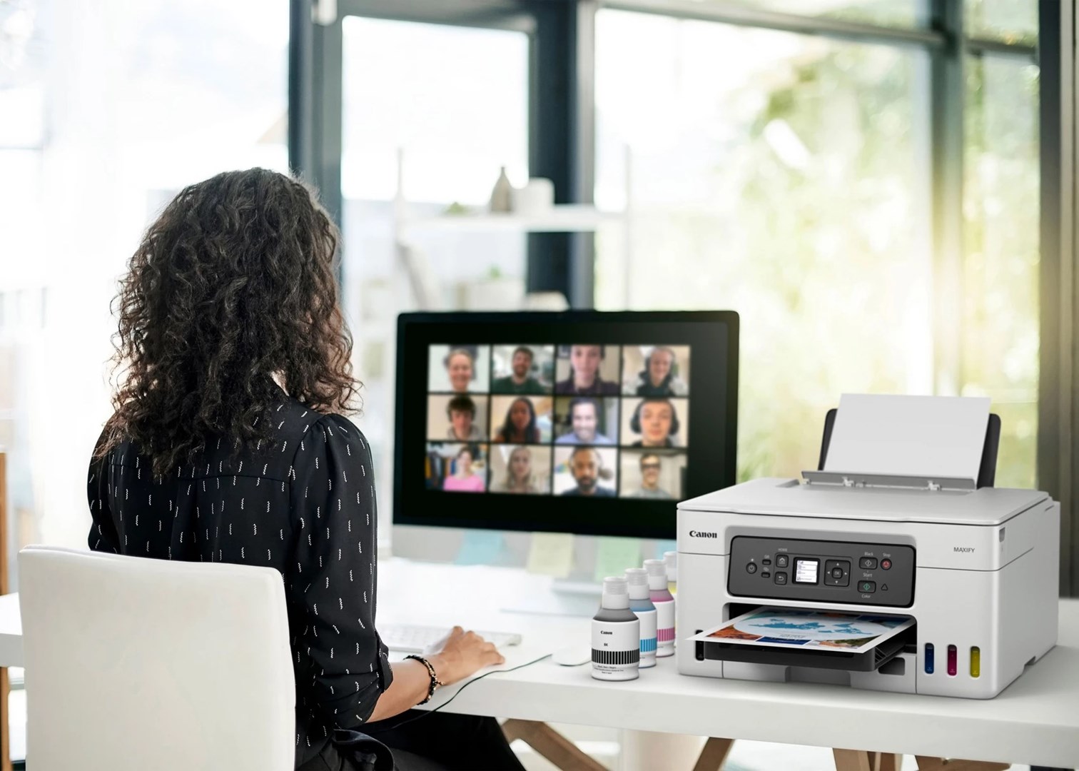 Multifunkcijski printer CANON MAXIFY GX3050 (tintni s punjivim spremnicima tinte, u boji, ispis/kopiranje/skeniranje, A4, automatski duplex, Wi-Fi, USB)-6