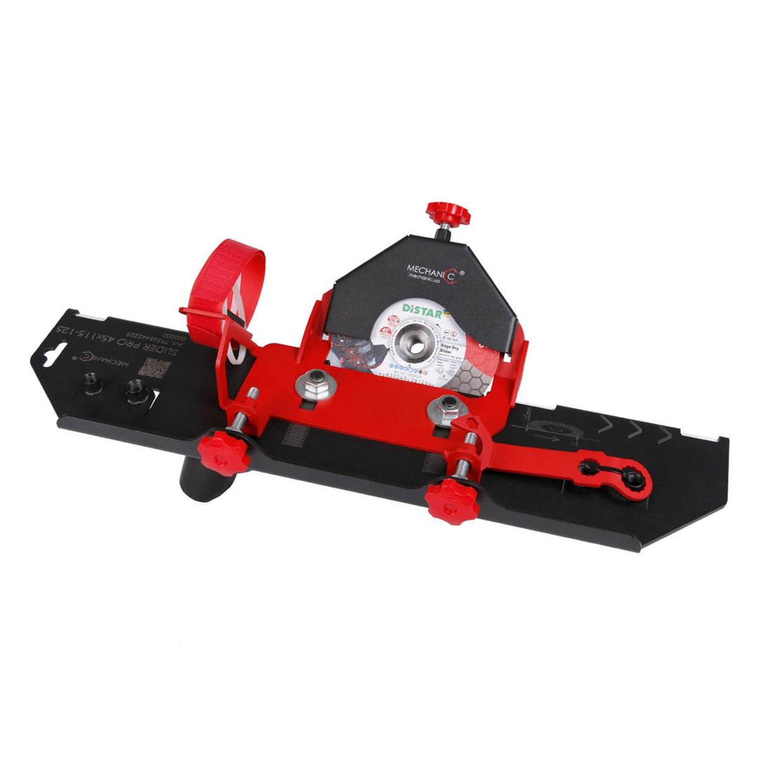Nastavak za kutnu brusilicu DISTAR Mechanic Slider 45 Pro za rezanje pod 45°-0