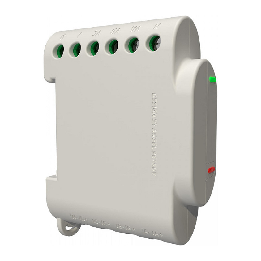Shelly - DIN rail - "3EM" - electricity meter - max. 3x 120A - incl. 3 terminals - measuring function - WLAN
