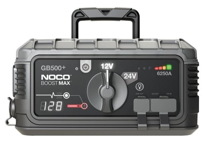 Noco GB500 Boost Max 12V/24V 6250A Jump Starter (266 Wh, 2200 lm, IP65, 12/24 V, Lithium-Ion)-0