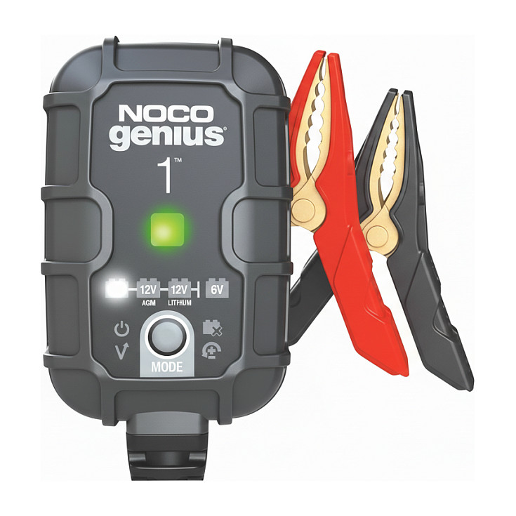 Punjač baterija NOCO GENIUS1EU (1A, IP60, LED indikatori, 6/12 V, 120-240 V)