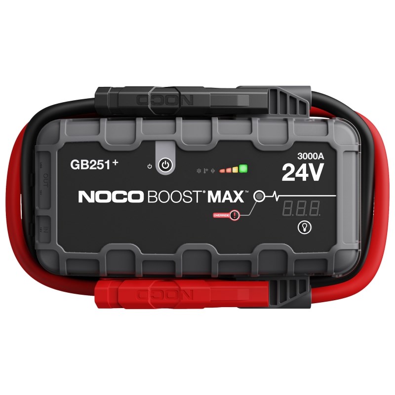Starter za akumulator NOCO Boost Max GB251+ (24 V, 3000 A, 137 Wh, Powerbank, LED)-0