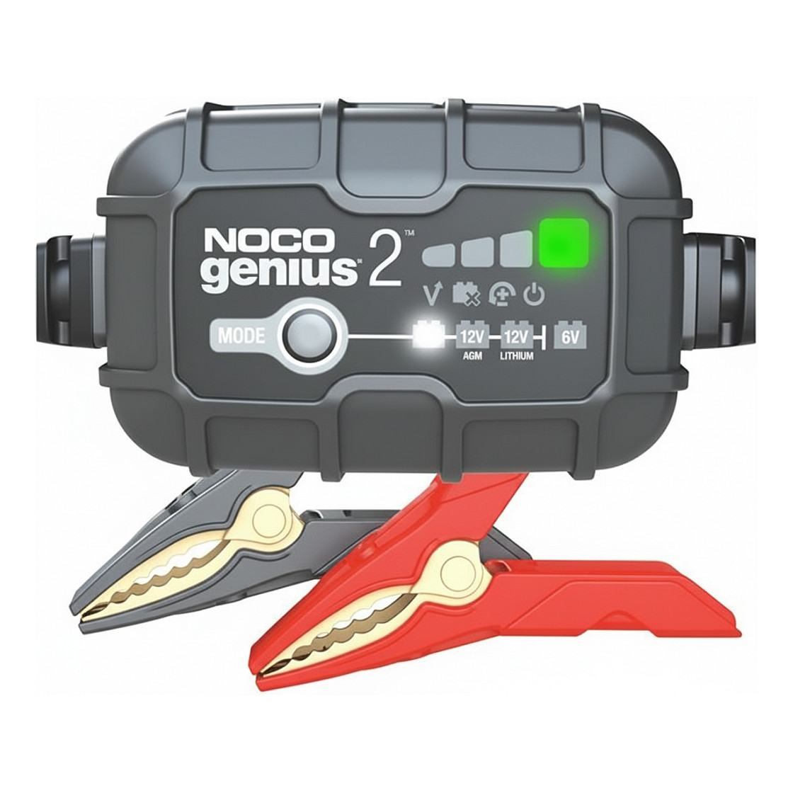 Punjač baterija NOCO GENIUS2EU (2A, DC, zaštita od kratkog spoja, prekomjernog punjenja, 40 Ah, siva)-0