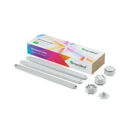 Set za proširenje pametne rasvjete NANOLEAF Lines Squared Expansion Pack (3 svjetlosne linije, RGBW)-8