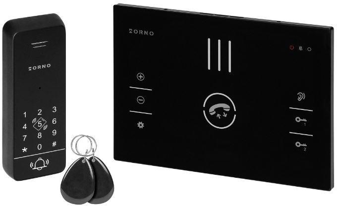 Interfonski set ORNO OR-DOM-BA-933/B, jednokorisnički, crna boja