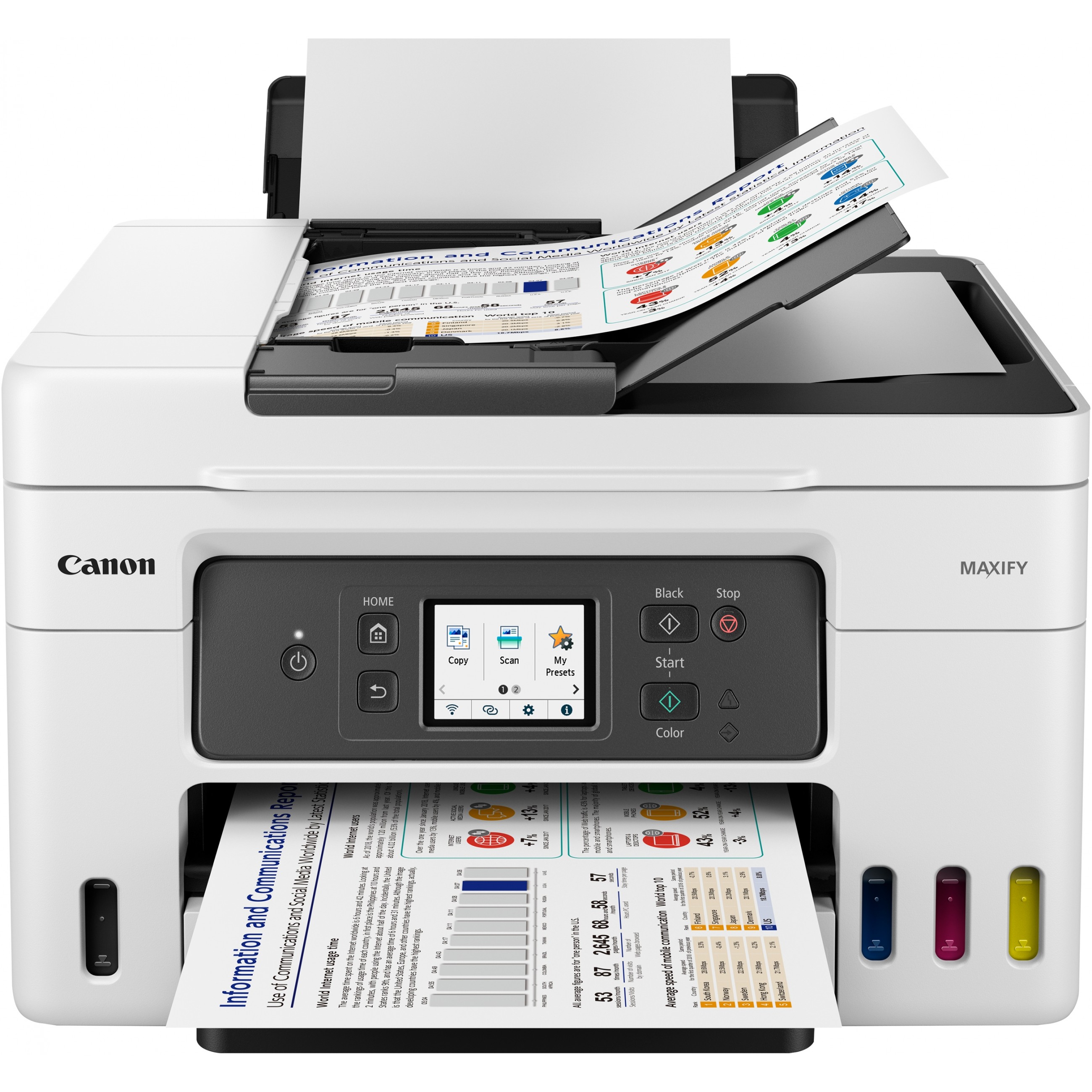 Pisač CANON MAXIFY GX4050 (Inkjet, A4, 600 x 1200 DPI, Wi-Fi, Duplex)-4
