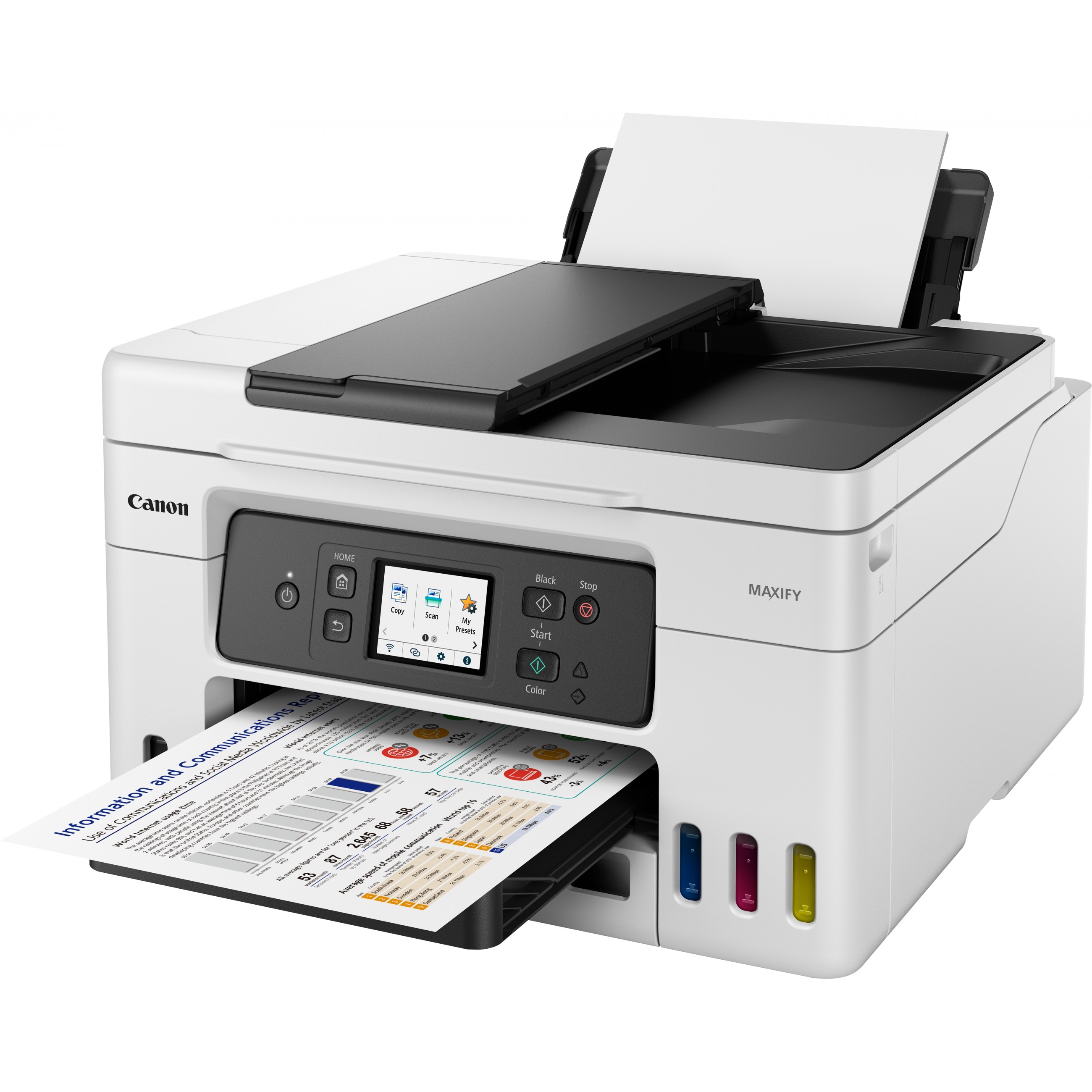 Pisač CANON MAXIFY GX4050 (Inkjet, A4, 600 x 1200 DPI, Wi-Fi, Duplex)-5