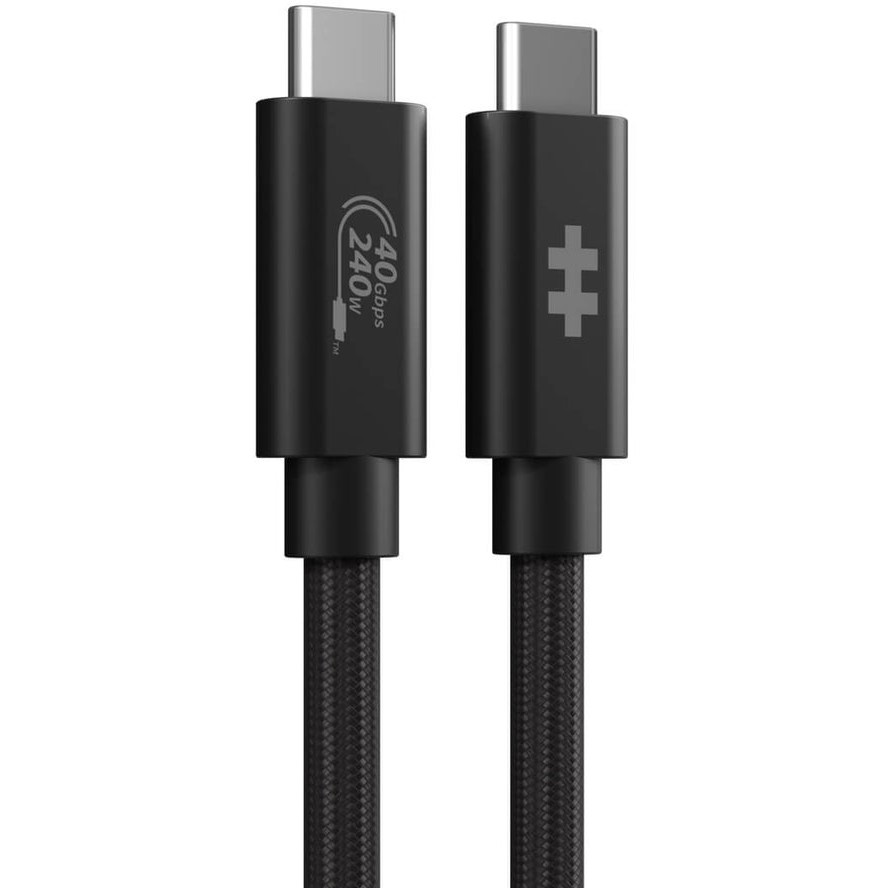 Kabel HYPER HyperDrive Next USB cable (USB4 gen 3x2, 1.2 m, USB C, crna)