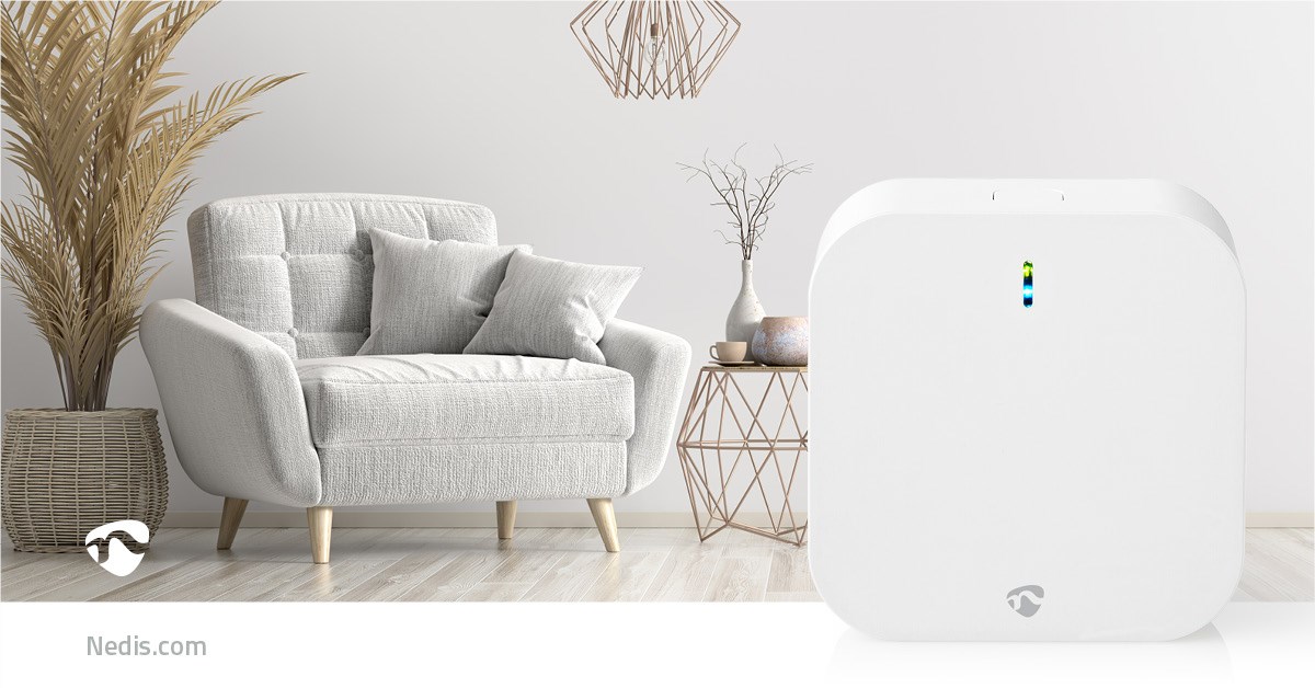 Nedis SmartLife Bluetooth Gateway WIFIZBT10CWT (Wi-Fi, Smart Home Hub)-8