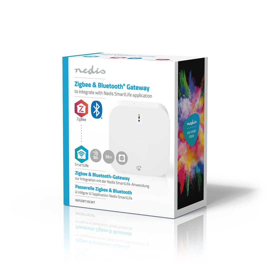 Nedis SmartLife Bluetooth Gateway WIFIZBT10CWT (Wi-Fi, Smart Home Hub)-6