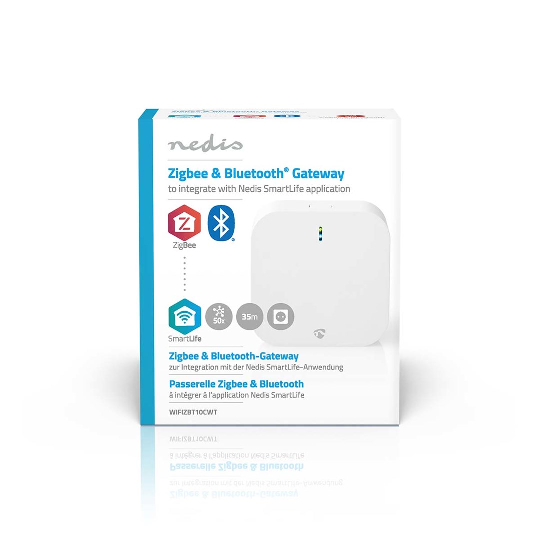 Nedis SmartLife Bluetooth Gateway WIFIZBT10CWT (Wi-Fi, Smart Home Hub)-5