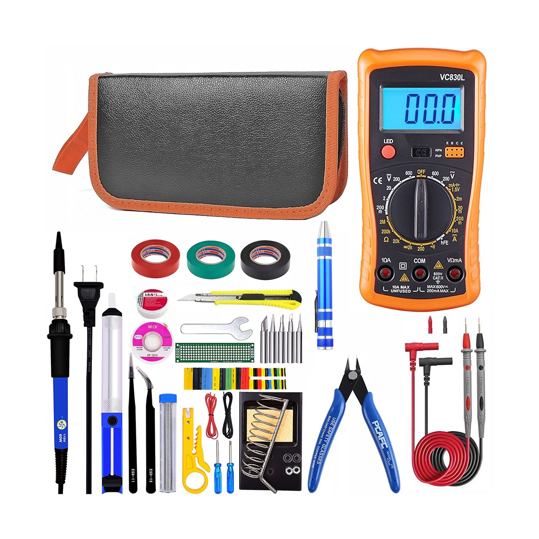 Zestaw lutowniczy duży etui E6180-0