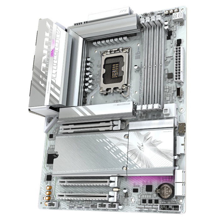 Matična ploča GIGABYTE B860 AORUS ELITE WIFI7 ICE (Intel Core Ultra Series CPUs, do 9200MHz DDR5, 1xPCIe 5.0 + 2xPCIe 4.0 M.2, 2.5GbE LAN, WIFI 7, USB 4)-3