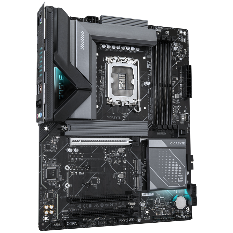 Matična ploča GIGABYTE B860 EAGLE WIFI6E (Intel Core Ultra Series CPUs, do 9066MHz DDR5, 1xPCIe 5.0 + 2xPCIe 4.0 M.2, 2.5GbE LAN, WIFI 6E, USB 3.2 Gen 2x2)-2