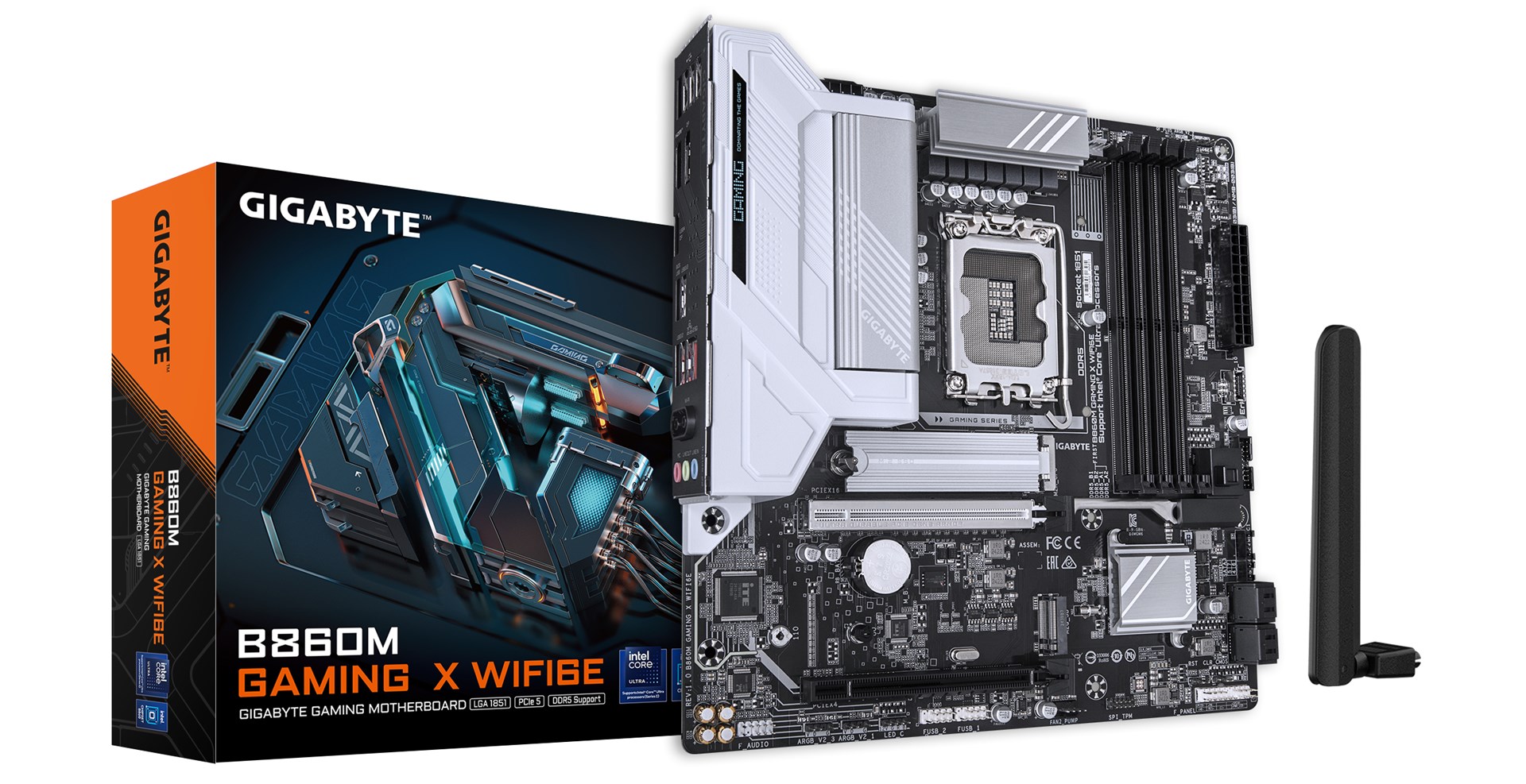 Matična ploča GIGABYTE B860M GAMING X WIFI6E (ATX, LGA1851 Socket, AMD B850)