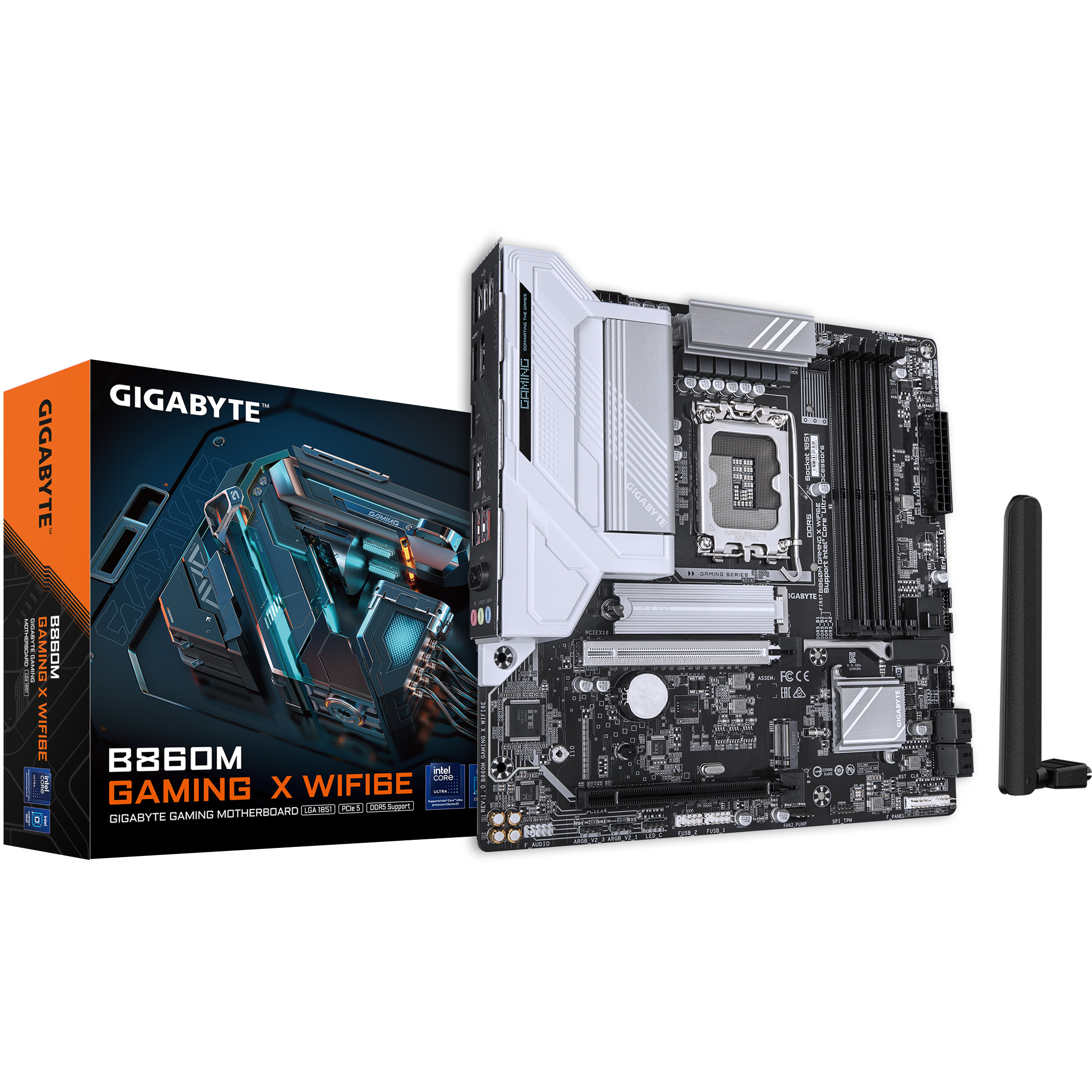 Matična ploča GIGABYTE B860M GAMING X WIFI6E (ATX, LGA1851 Socket, AMD B850)-4