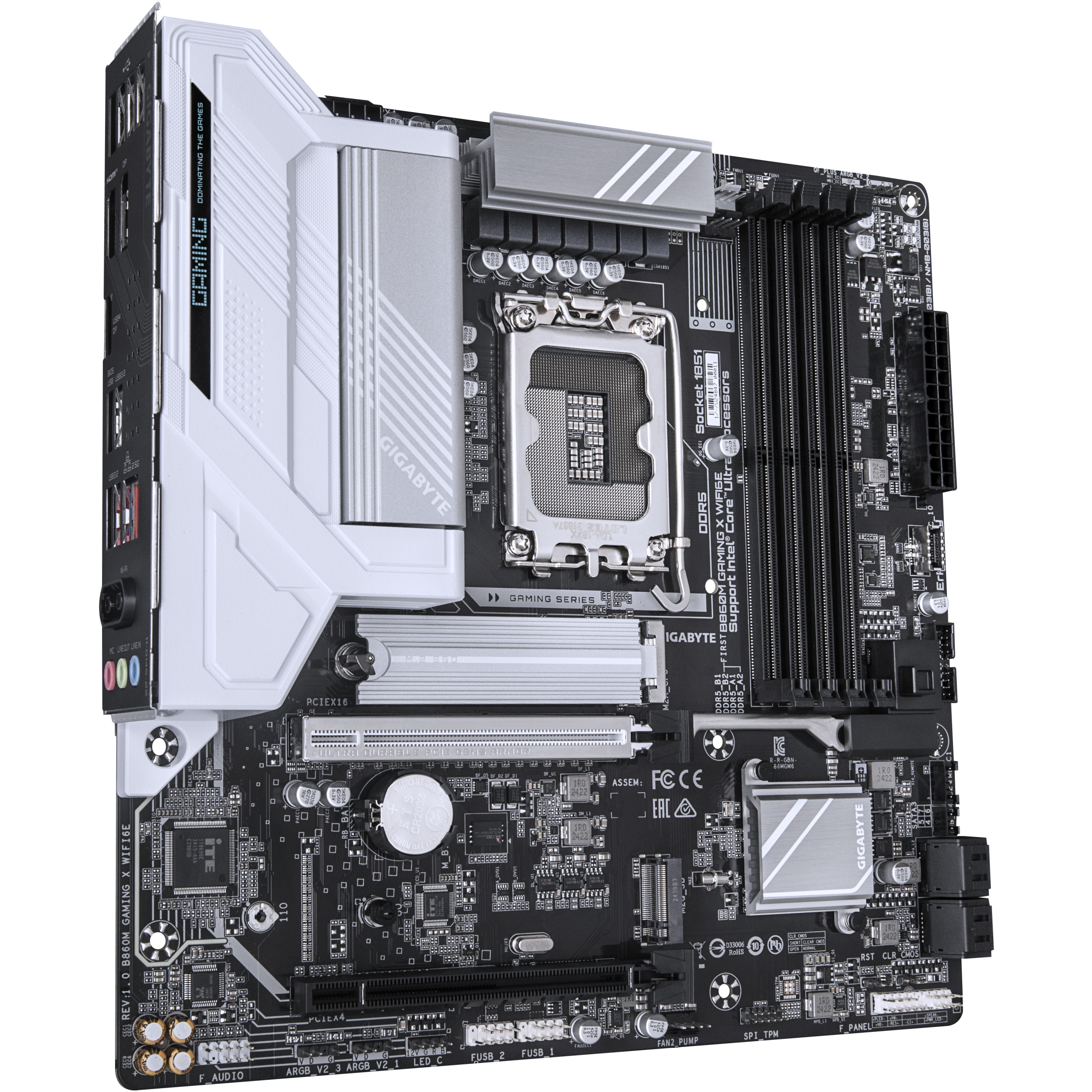 Matična ploča GIGABYTE B860M GAMING X WIFI6E (ATX, LGA1851 Socket, AMD B850)-7