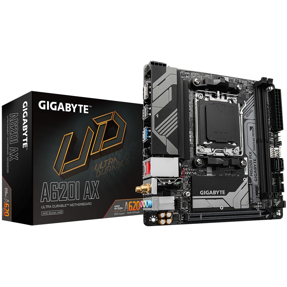Procesor GIGABYTE A620I AX 1.0 AMD AM5 DDR5