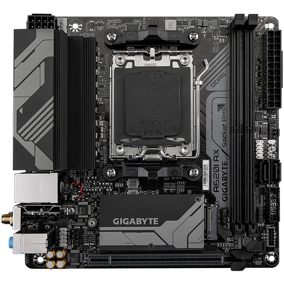 Procesor GIGABYTE A620I AX 1.0 AMD AM5 DDR5-1