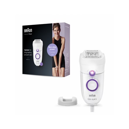 Braun Silk-epil SE5505P Epilator White-6