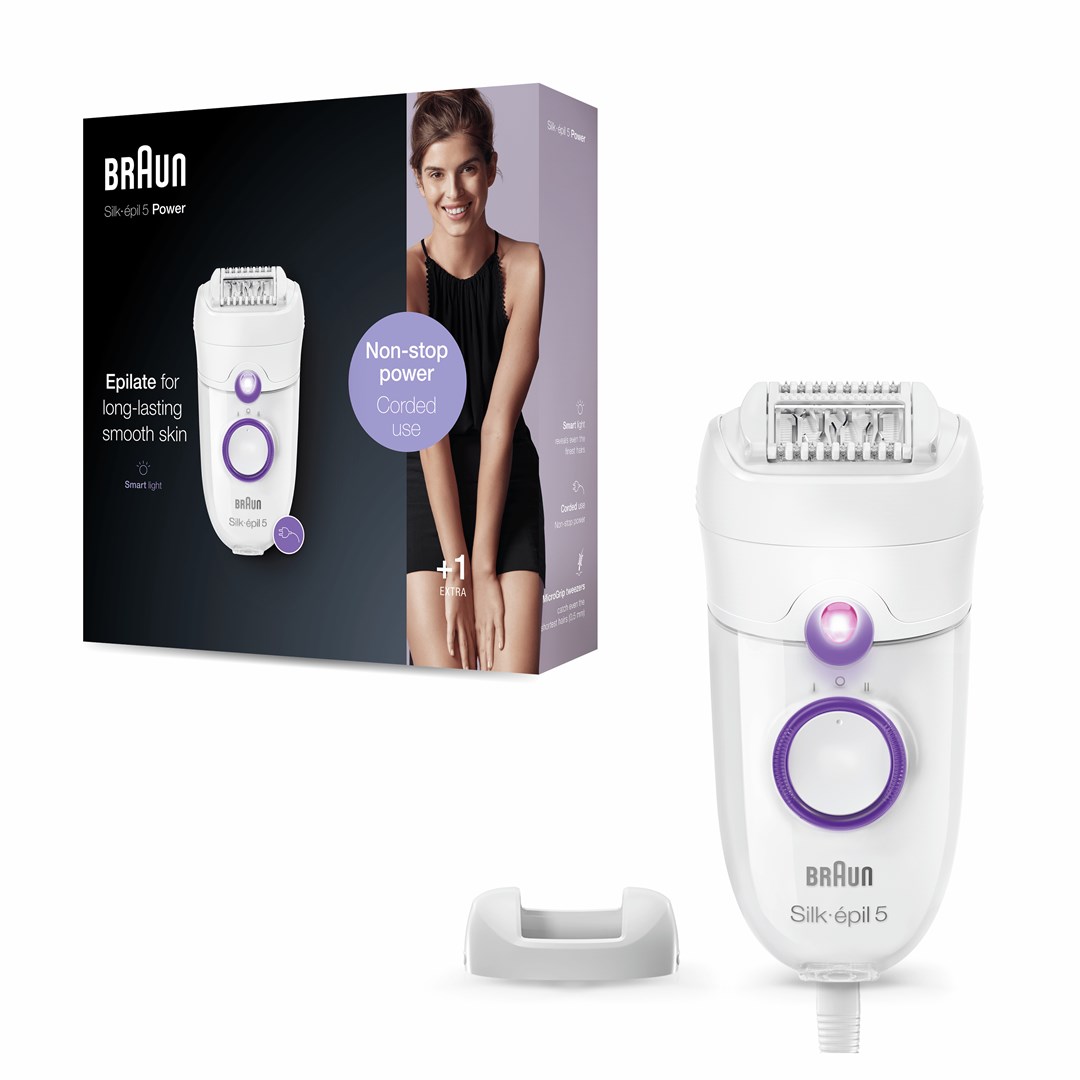 Braun Silk-epil SE5505P Epilator White-1