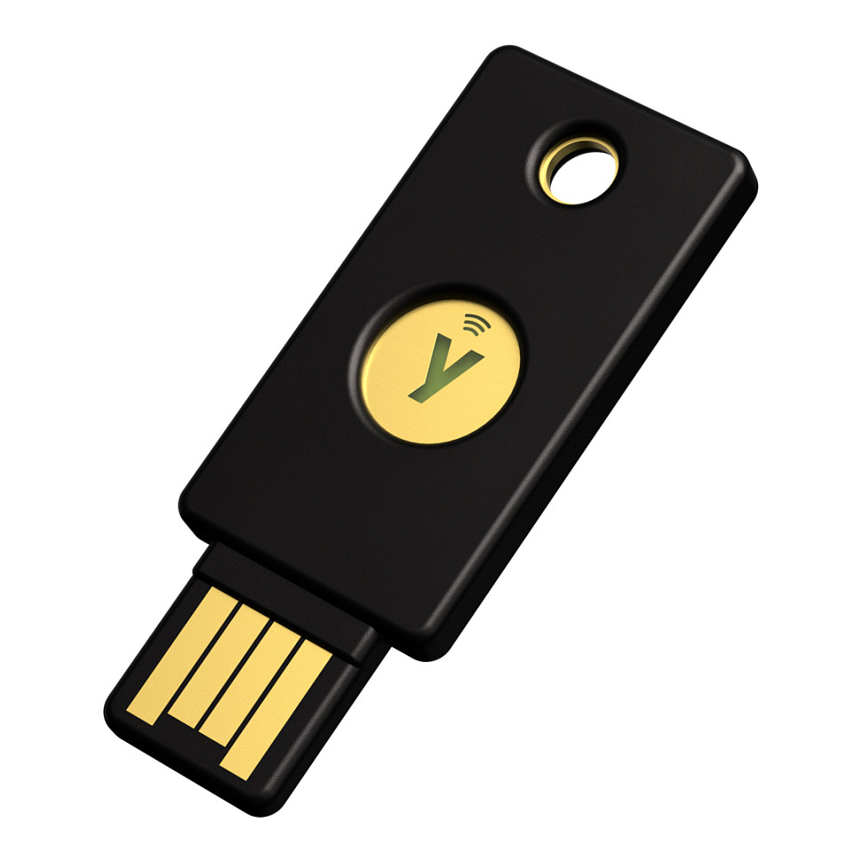 USB YUBICO Yubico Security Key NFC (usb-a, rohs, ce, ukca, fido universal 2nd factor, fido2, ip68, fido l2, nfc)-0