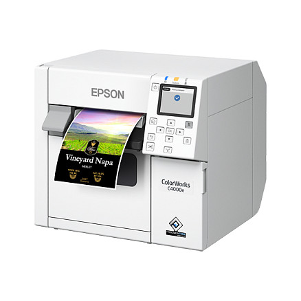 Printer za etikete EPSON ColorWorks C4000e (inkjet, u boji, 1200x1200 dpi, usb, automatski rezač) C31CK03102MK-1