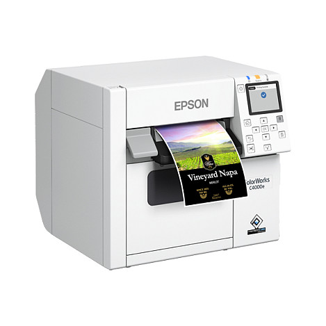 Printer za etikete EPSON ColorWorks C4000e (inkjet, u boji, 1200x1200 dpi, usb, automatski rezač) C31CK03102MK-2
