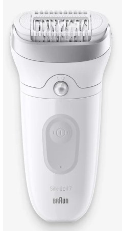Epilator BRAUN Silk-épil 7 7-081 (40 pinceta, Wet & Dry, bežični, 40 min rada, bijeli)-0