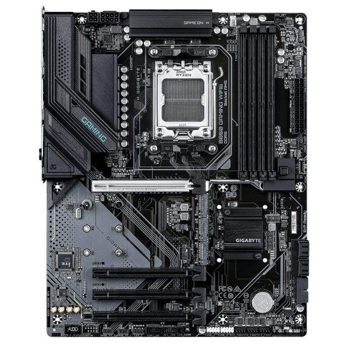 Matična ploča GIGABYTE B850 GAMING WIFI6 (AMD Ryzen 9000 Series CPUs, 6+2+2 Phasen Digital VRM, do 8200MHz DDR5 (OC), 1xPCIe 5.0 + 2xPCIe 4.0 M.2, GbE LAN, WIFI 6, USB 3.2 Gen 2)-4