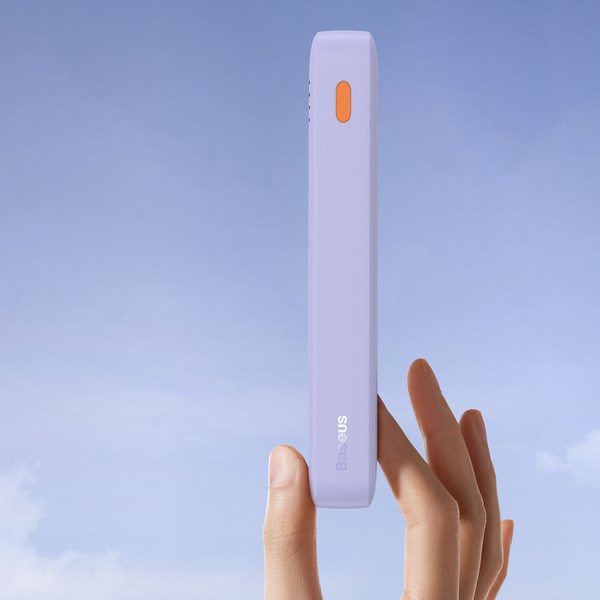 Powerbank BASEUS Airpow PPAP20K (20000 mAh, LiPo, USB Type-C, Micro-USB, USB Type-A, Ljubičasta)-2