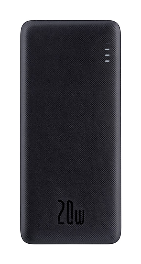 Powerbank BASEUS Airpow 10000 mAh (Crna, 20 W, Power Delivery, USB Type-C, Micro-USB)-0