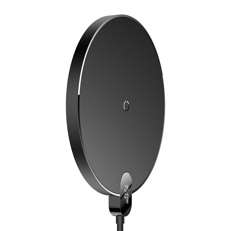 Bežični punjač za mobilne uređaje BASEUS CCED000001 (USB, crna boja)-2