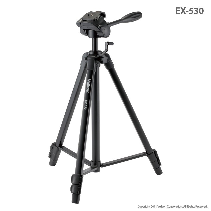 Stativ VELBON EX-530 (max 156cm, 2kg, crni)-5