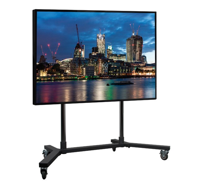 Stalak za TV B-TECH BT8506 (165.1 cm (65''), 4 kotača, nosivost 130 kg, crna boja)-1