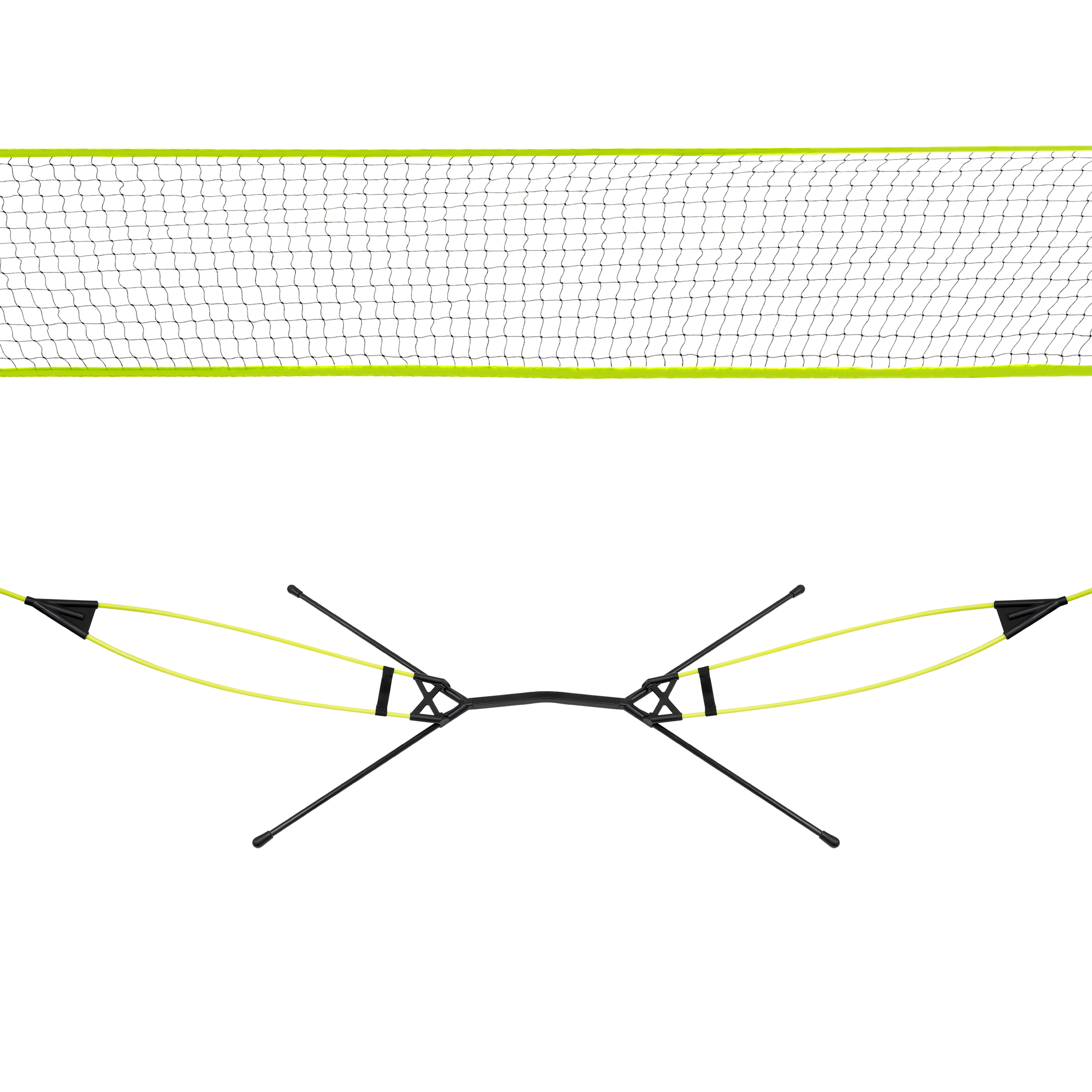 Sklopiva mreža za badminton REBEL ACTIVE RBA-4105 300 × 150 cm-2