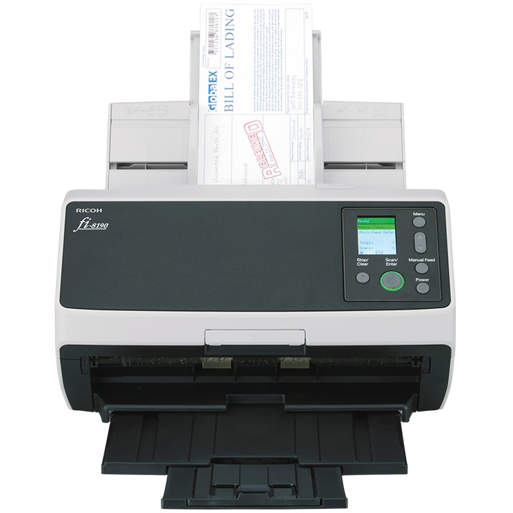 Dokumentscanner FUJITSU fi-8190 (ADF, 90 ppm, 600 x 600 DPI, USB 3.2, crna, siva)-2